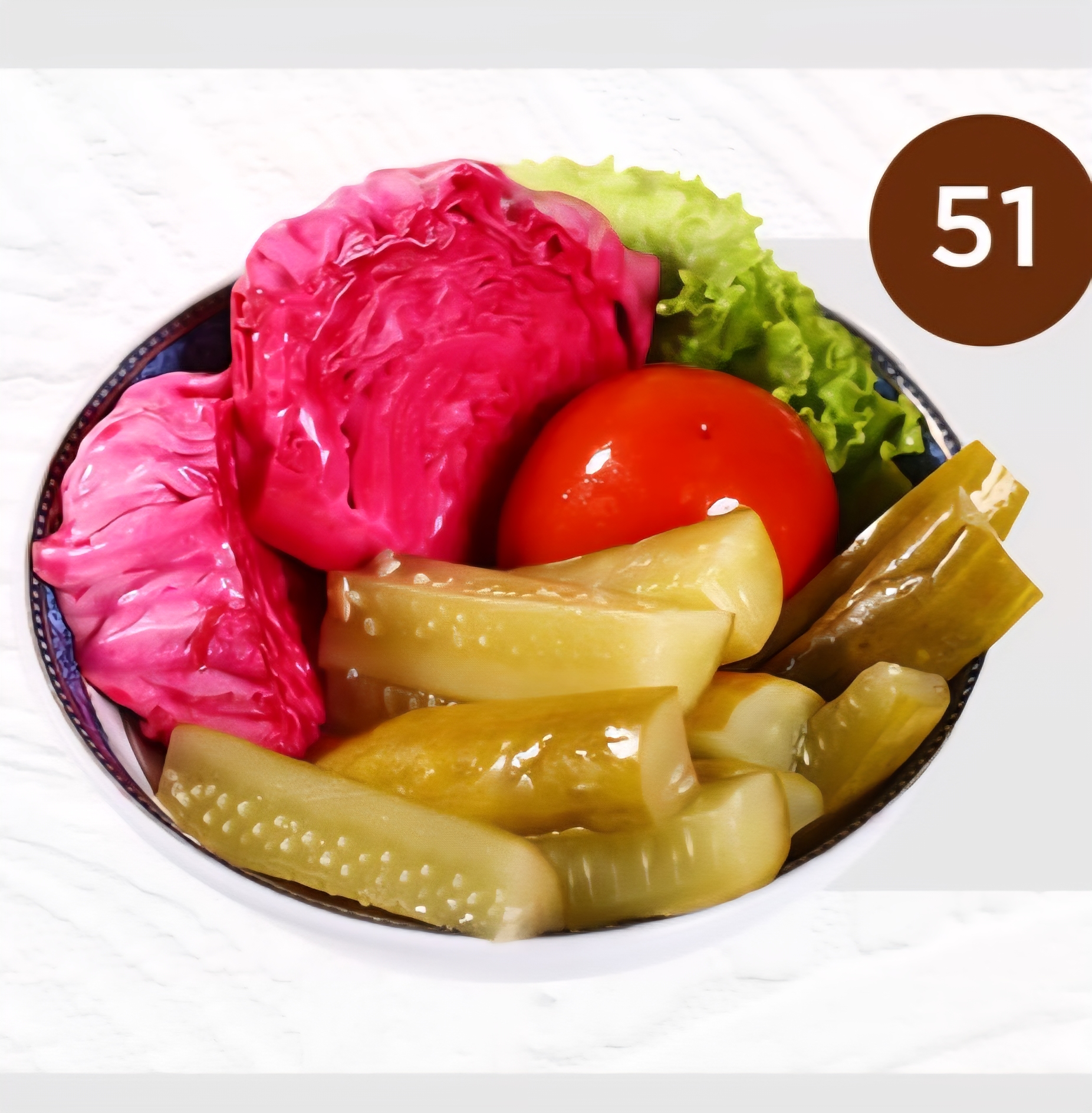 51. Marinated  assorti