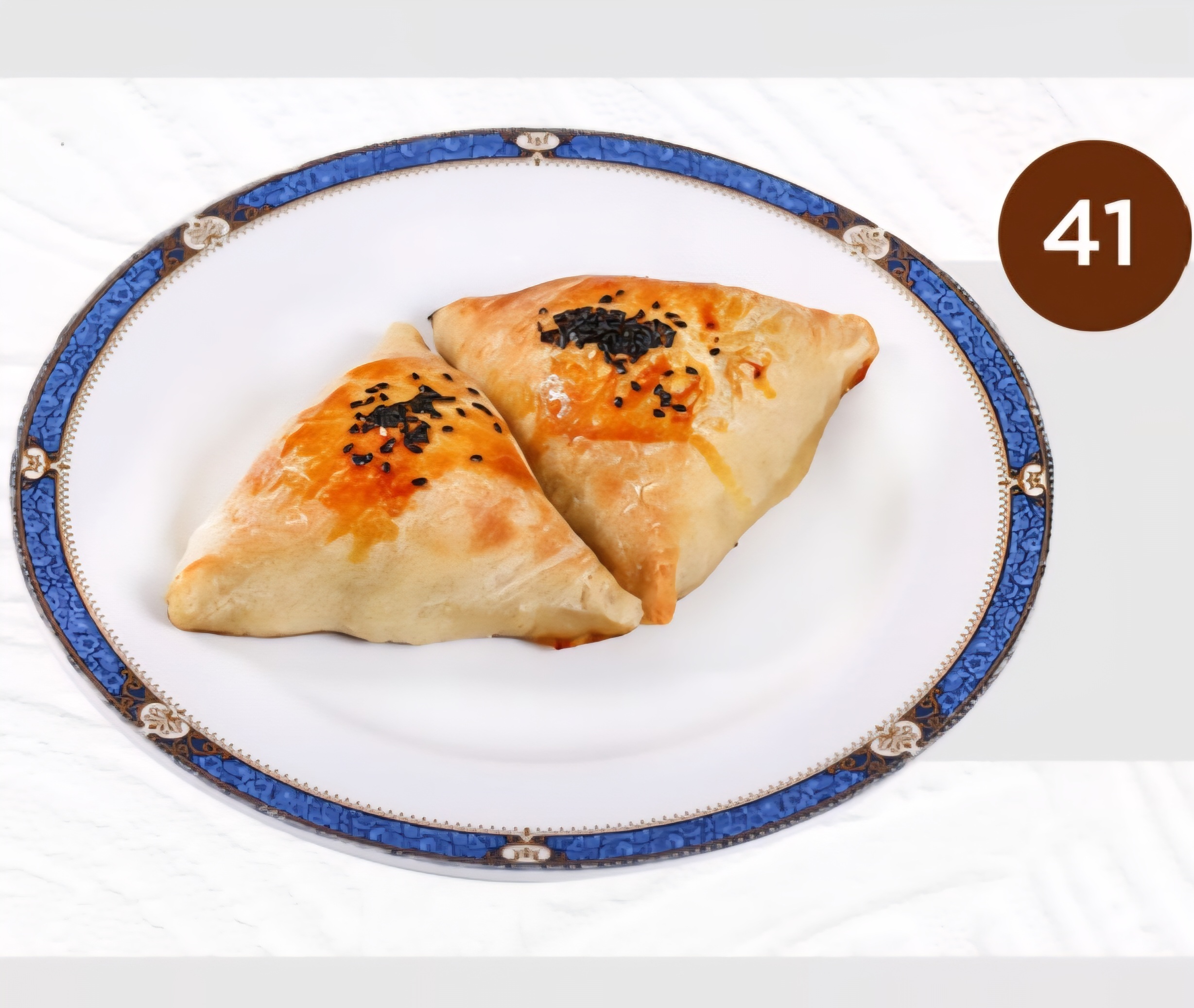 41. Samsa with pumpkin