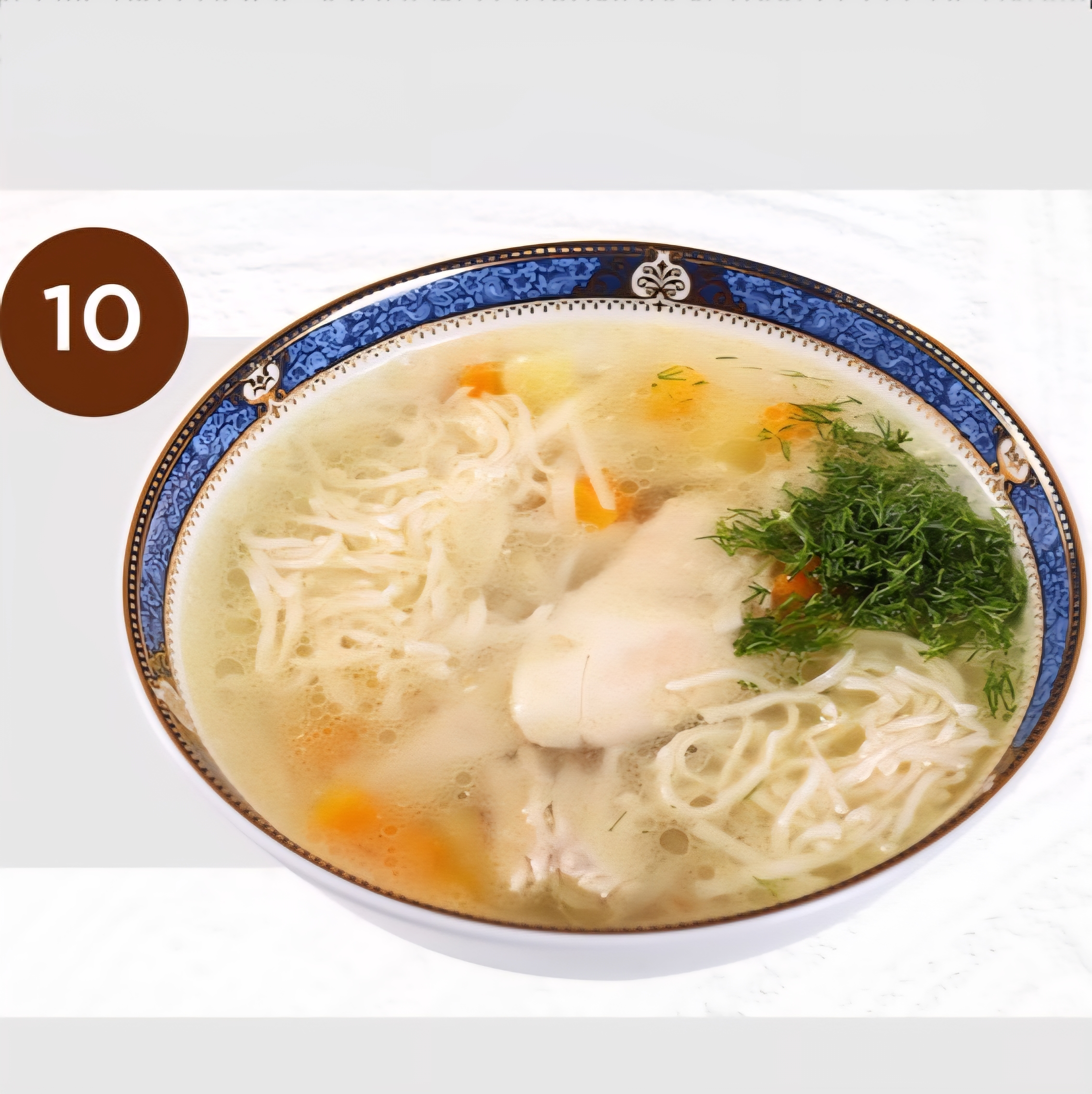 10. Chicken soup