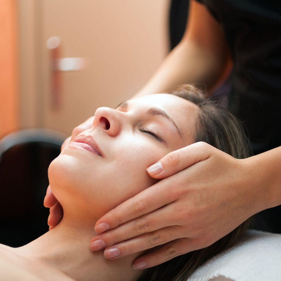 Lymphatic Drainage Facial Massage