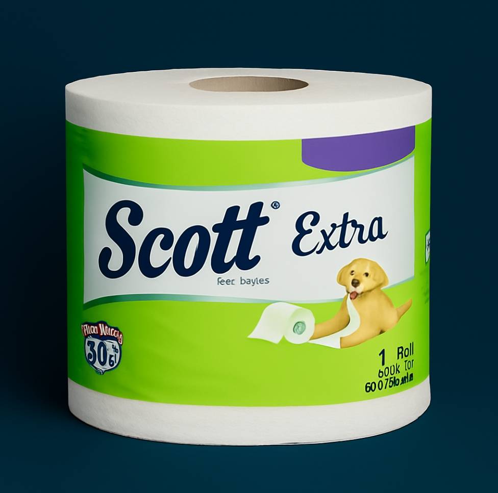 Scotts Toilet Tissue Roll