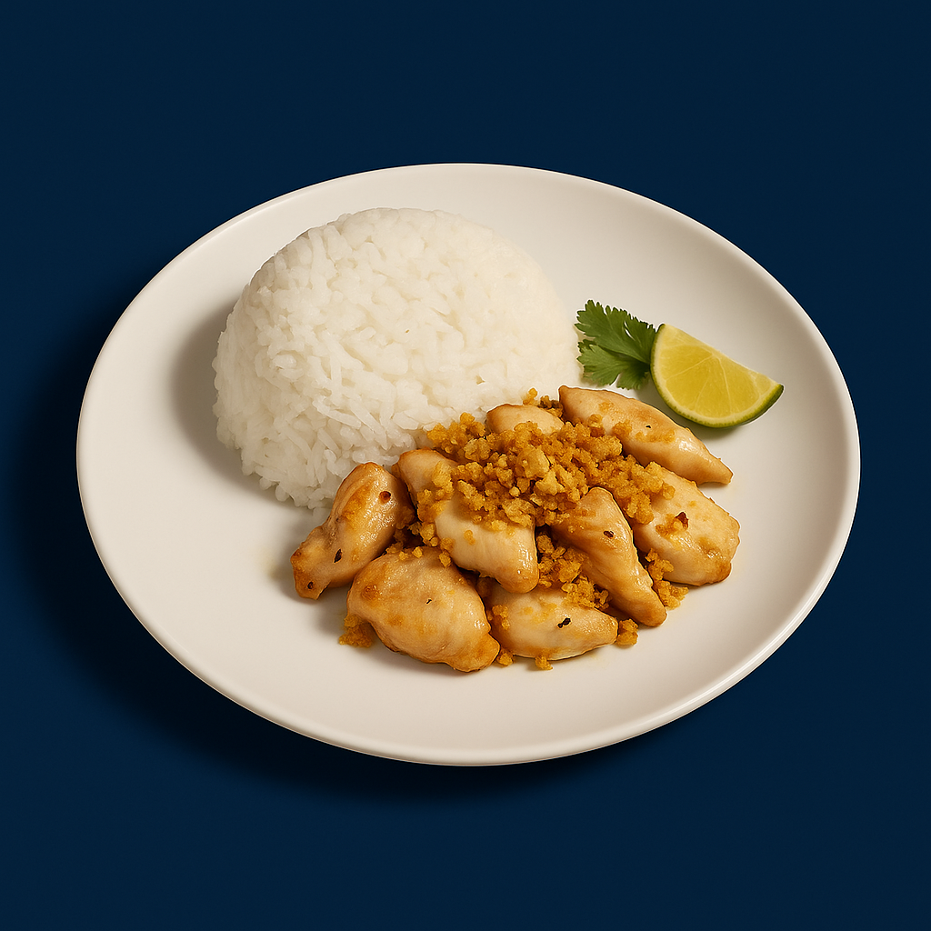 Garlic Pepper & Rice