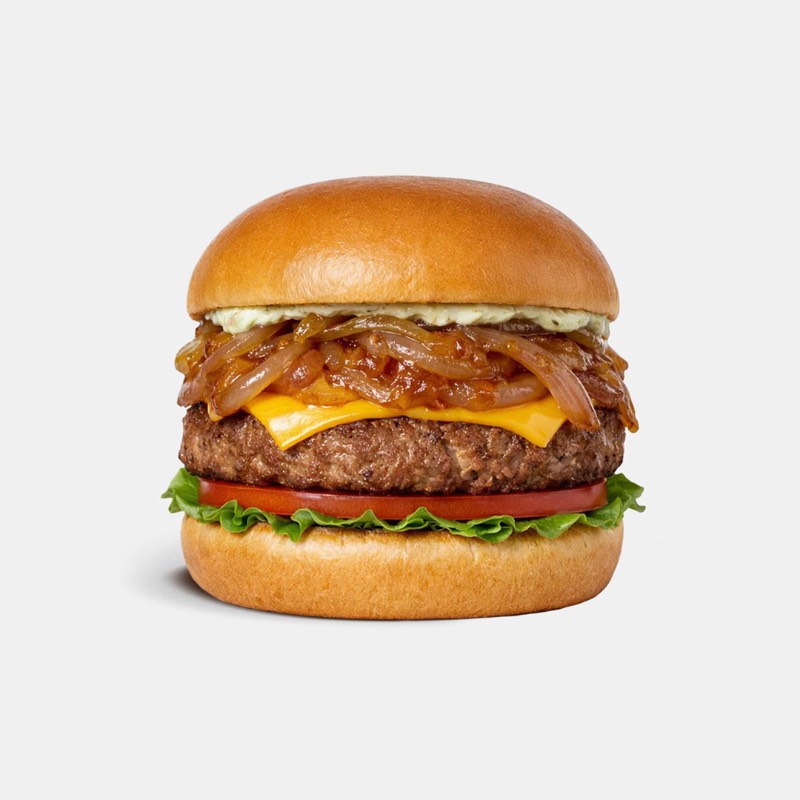 Beef Green Curry Burger