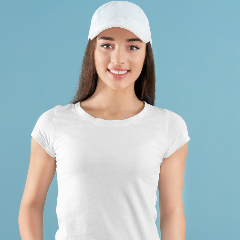 White Travel Cap