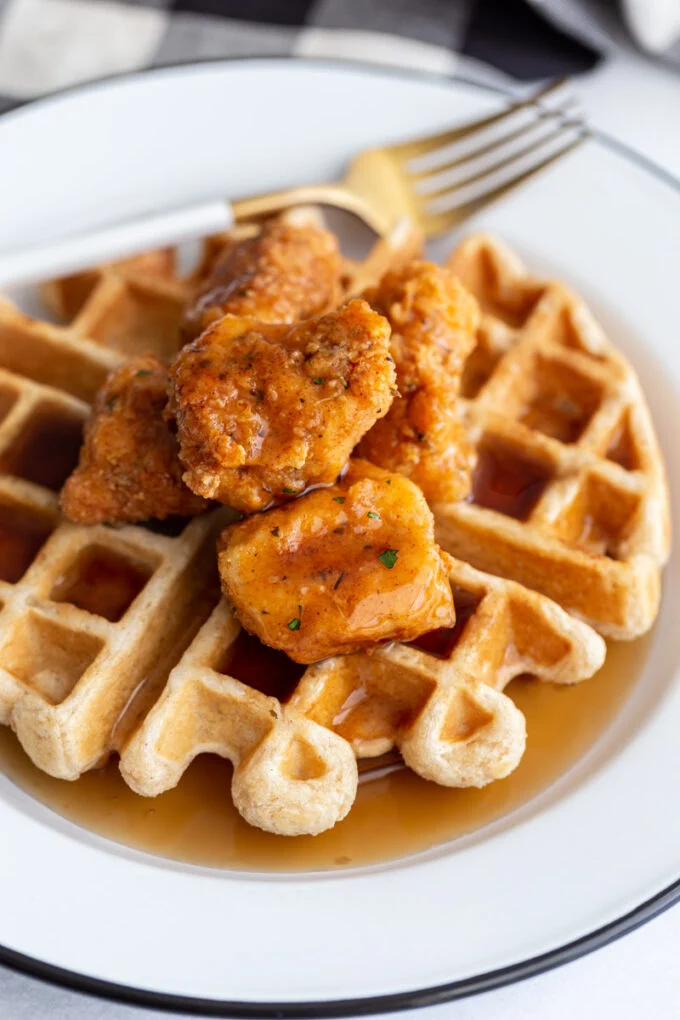 Waffle Chicken Nuggets